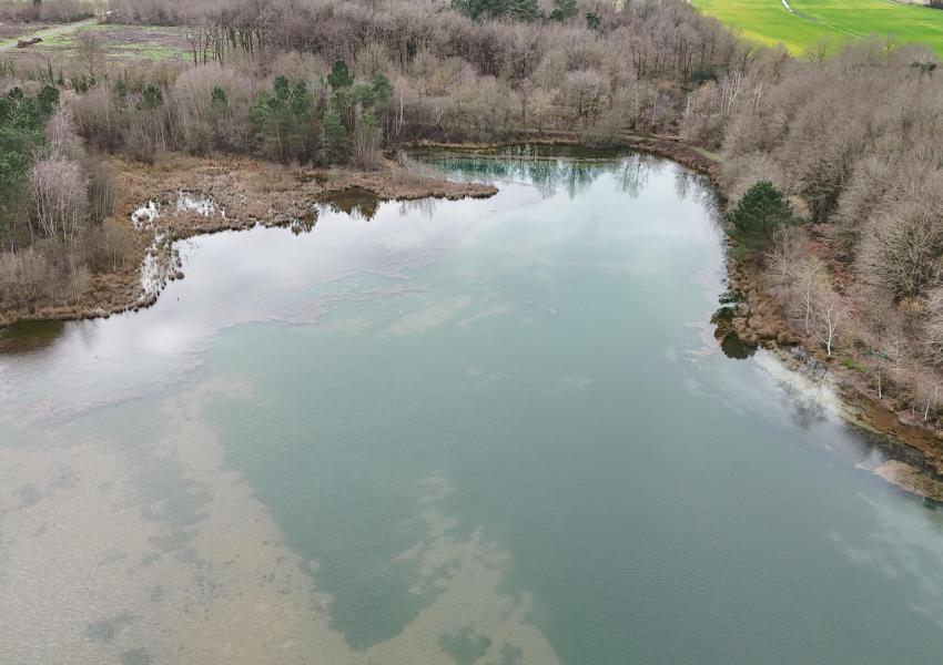 Propriété de loisirs – Deux étangs et parcelles boisées