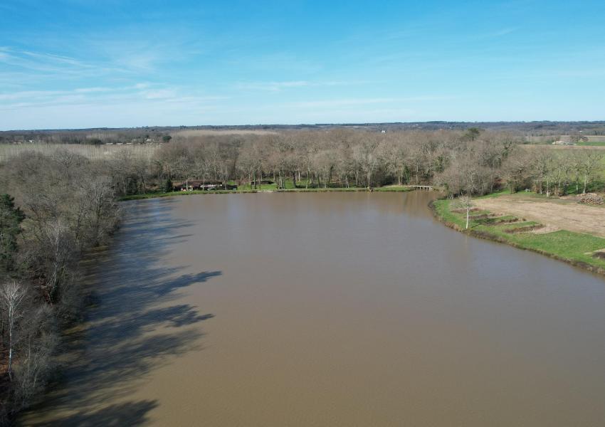 Propriété de chasse et de pêche dans les Landes