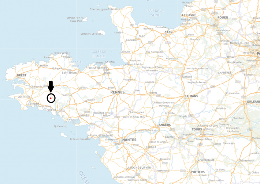 Forêt de feuillus dans le Morbihan