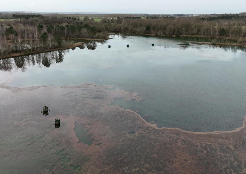 Propriété de loisirs – Deux étangs et parcelles boisées