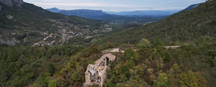 Forêt de loisirs au coeur du Parc Naturel Régional des Baronnies Provençales