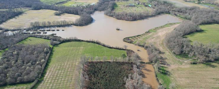 Propriété de chasse et de pêche dans les Landes