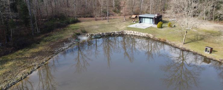 Propriété forestière avec enclos cynégétiques